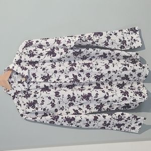 Express Floral Button Down